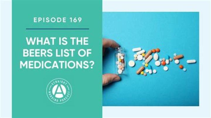 2021 Beers List Medications PDF: Complete Drug Interaction Guide