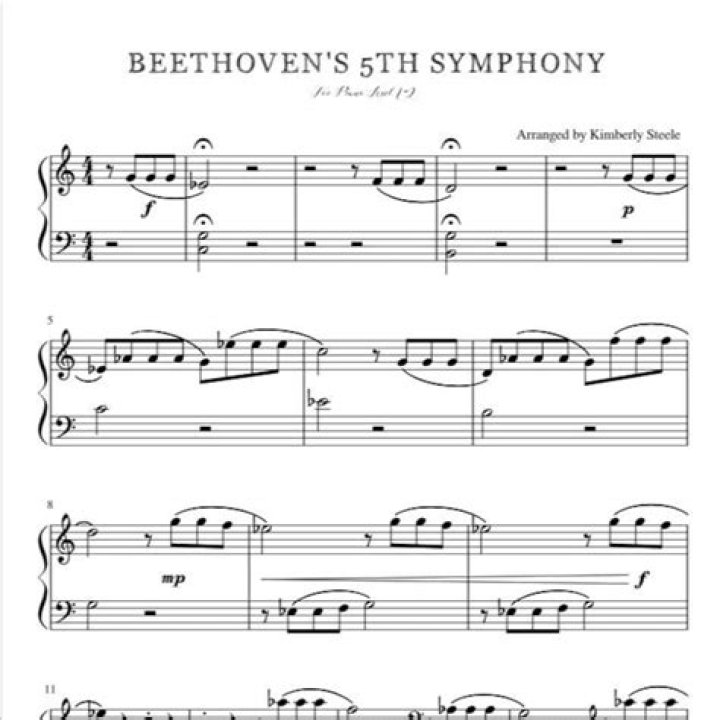 Beethoven Music Sheet PDF: Free Download for Piano & Instruments