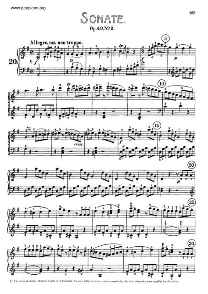Download Beethoven Sheet Music PDF – Free High-Quality Scores