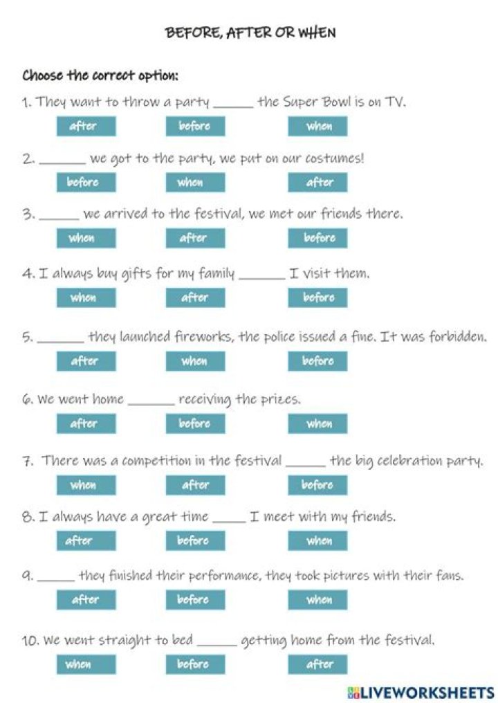 Before and After Worksheet PDF: Track Progress Instantly