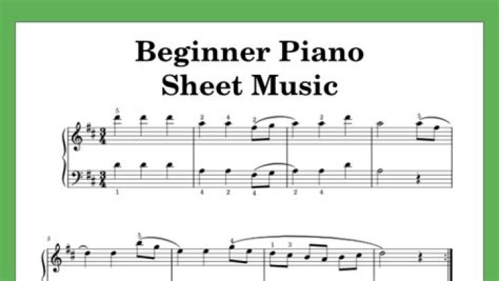 Beginner Piano Sheets PDF: Easy Music Sheets for New Players
