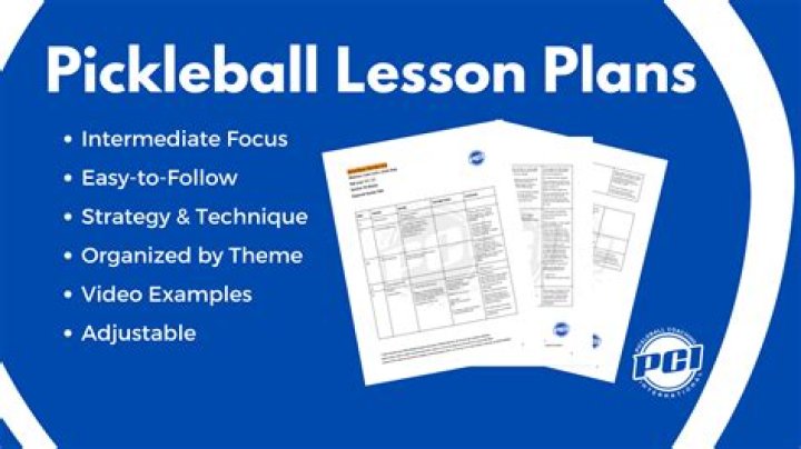 Beginner Pickleball Lesson Plan PDF Free – Start Playing Today!