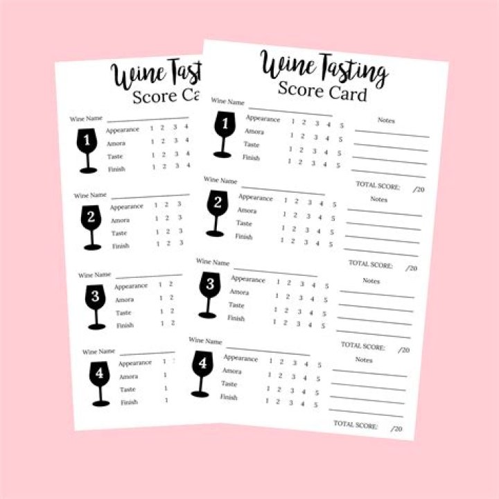 Beginner-Friendly Printable Wine Tasting Sheet PDF for First-Time Tasters