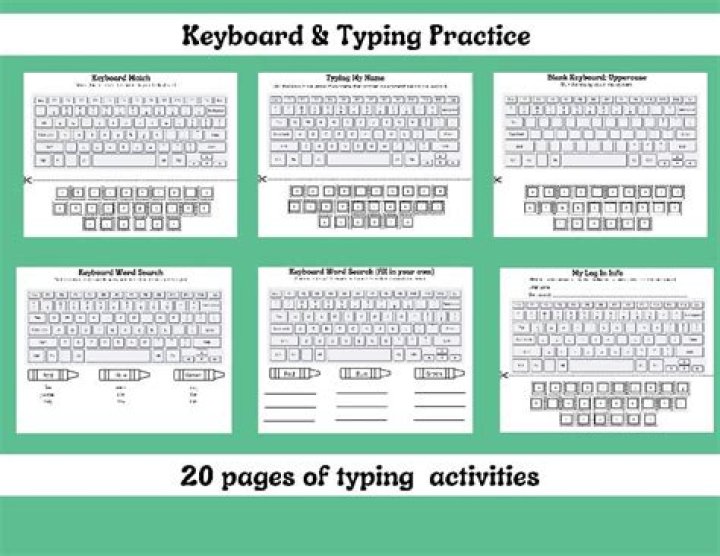 Beginner Typing Practice Sheets PDF: Perfect for Easy Typing Improvement