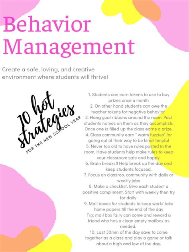 Proven Behavior Management Strategies PDF for Effective Classroom & Parenting
