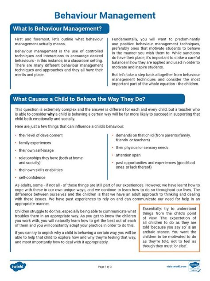 Effective Behaviour Management in Schools: A Comprehensive PDF Guide