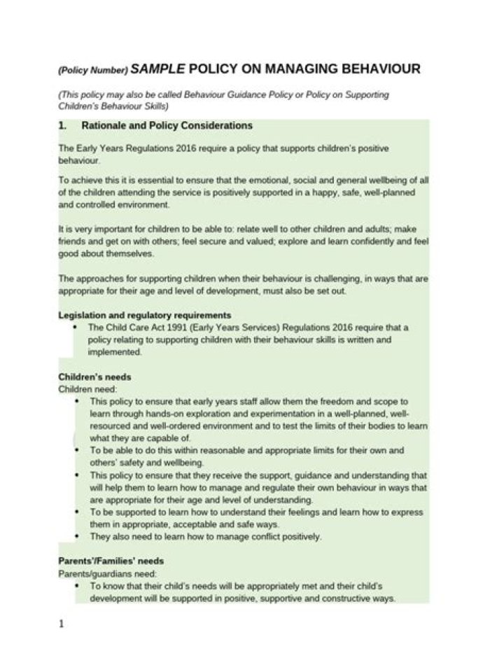 Behaviour Management Policy PDF: Essential Guide for Schools & Organizations