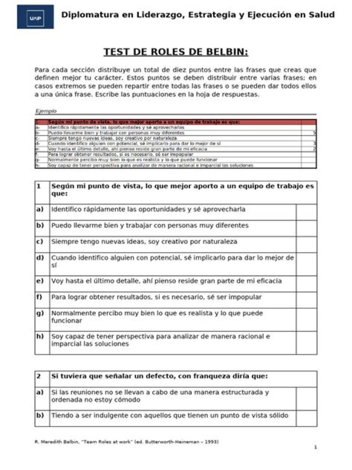 Belbin Test PDF Guide: Understand Team Roles Instantly