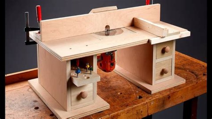 Free Benchtop Router Table Plans PDF for DIY Projects
