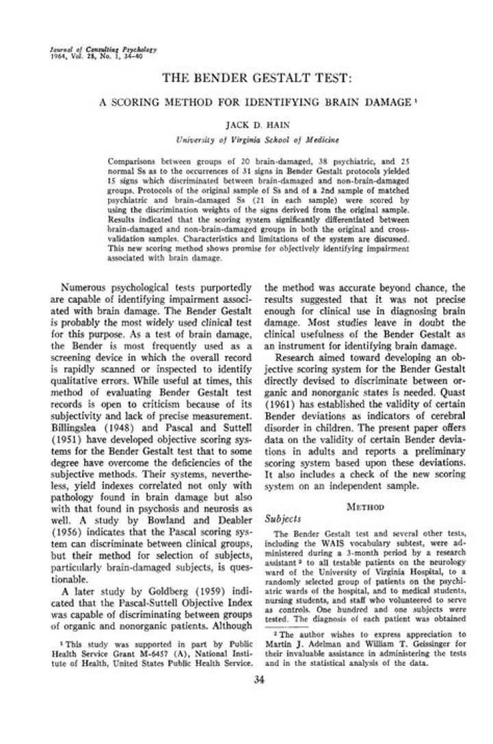Bender Gestalt Test Interpretation PDF – Expert Analysis & Guide