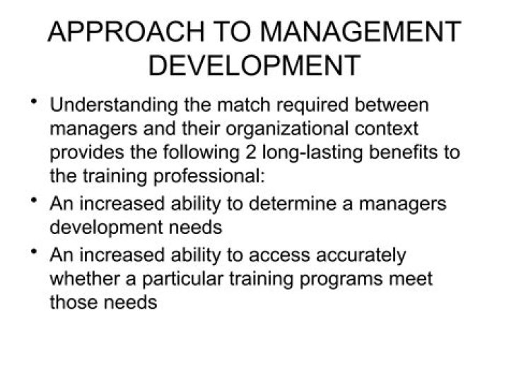 Unlock Leadership Success: Benefits of Management Development PDF