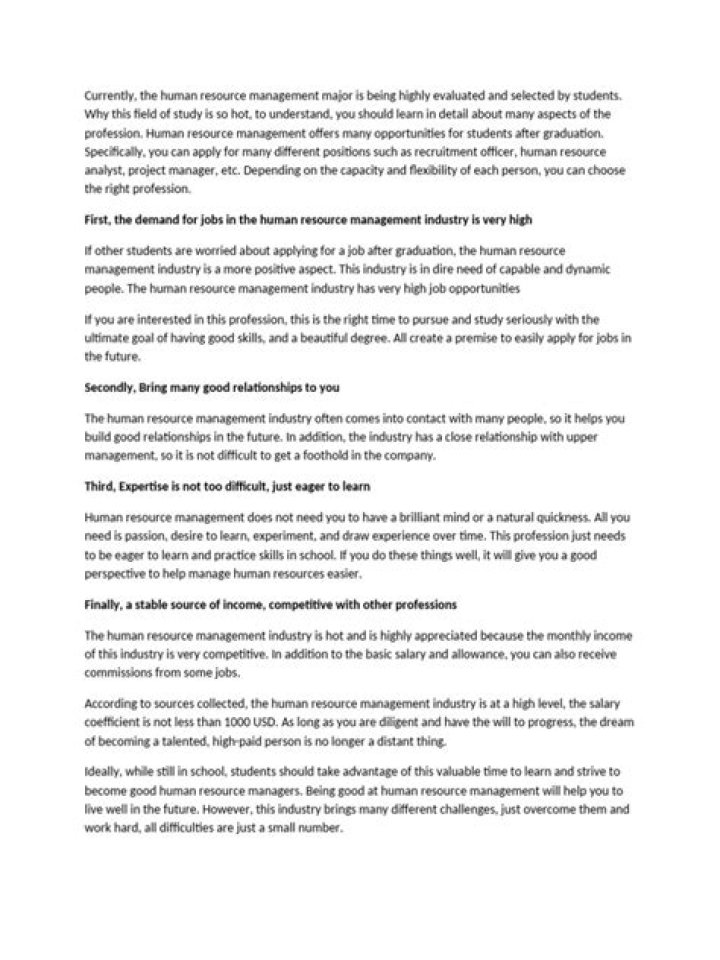 Unlock Key Benefits of Studying Human Resource Management – PDF Guide