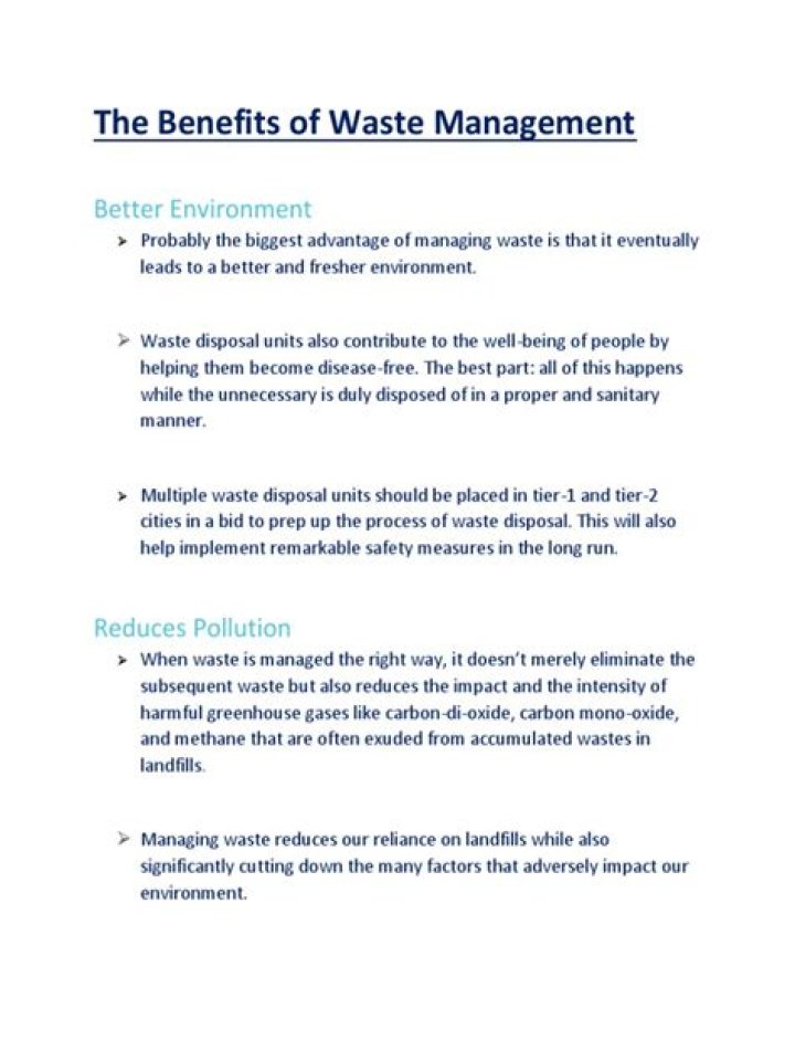 Maximize Waste Management: Key Benefits Revealed in PDF
