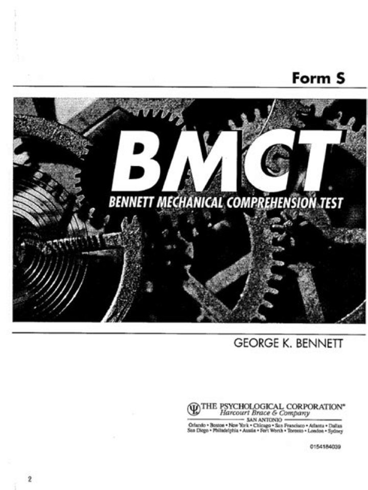 Bennett Mechanical Test PDF: Essential Guide & Download