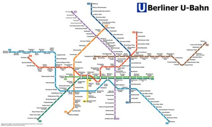 Berlin U-Bahn Plan PDF: Download Complete Transit Map & Schedule