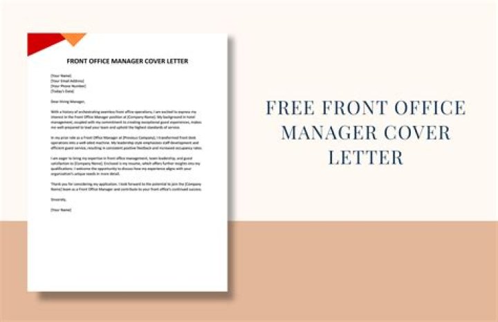 Best Office Manager Cover PDF: Top Templates for Professional Success