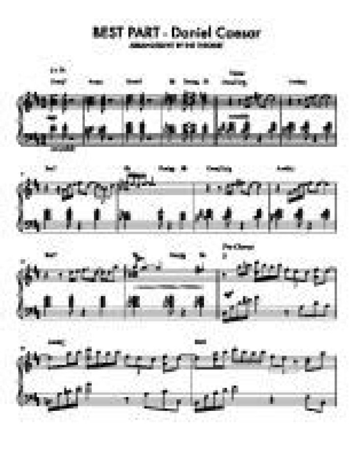 Best Part Daniel Caesar Piano Sheet Music PDF – Easy Sheet Music Download
