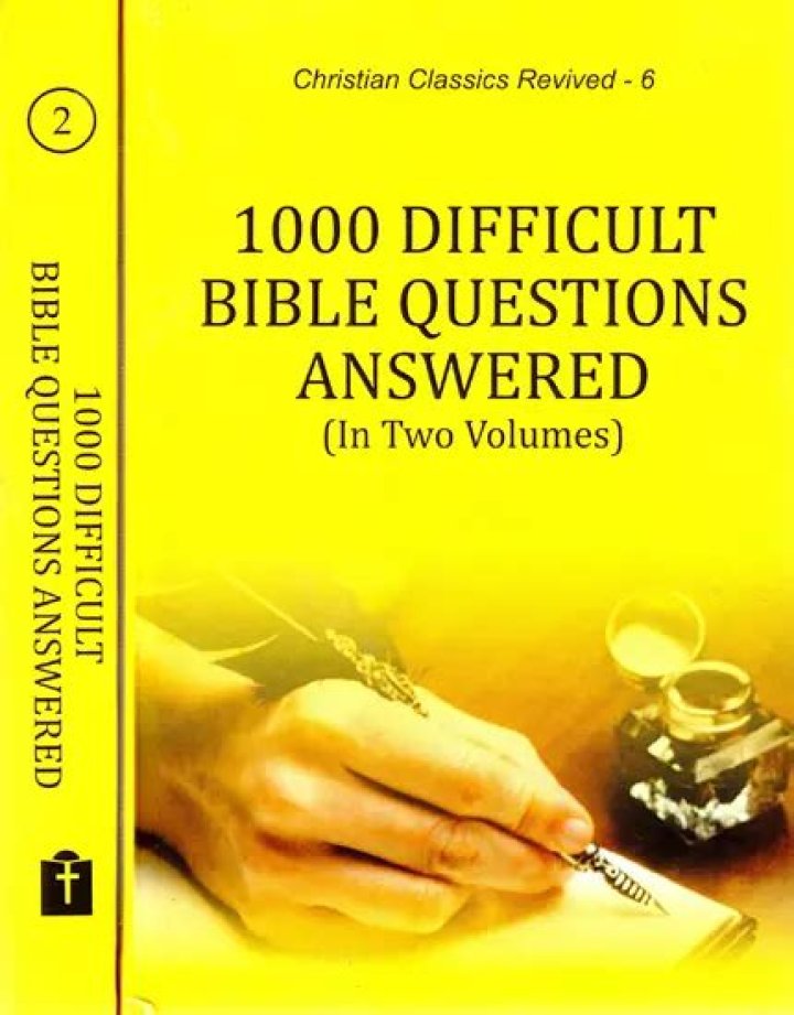 Bible Answers for 1000 Difficult Questions PDF – Complete Study Guide