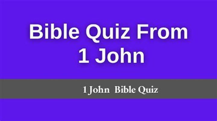 Bible Quiz on John with Answers PDF – Test Your Knowledge