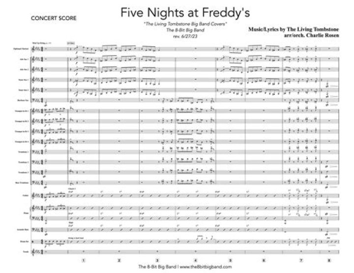 Download Free Big Band Sheet Music PDF Instantly