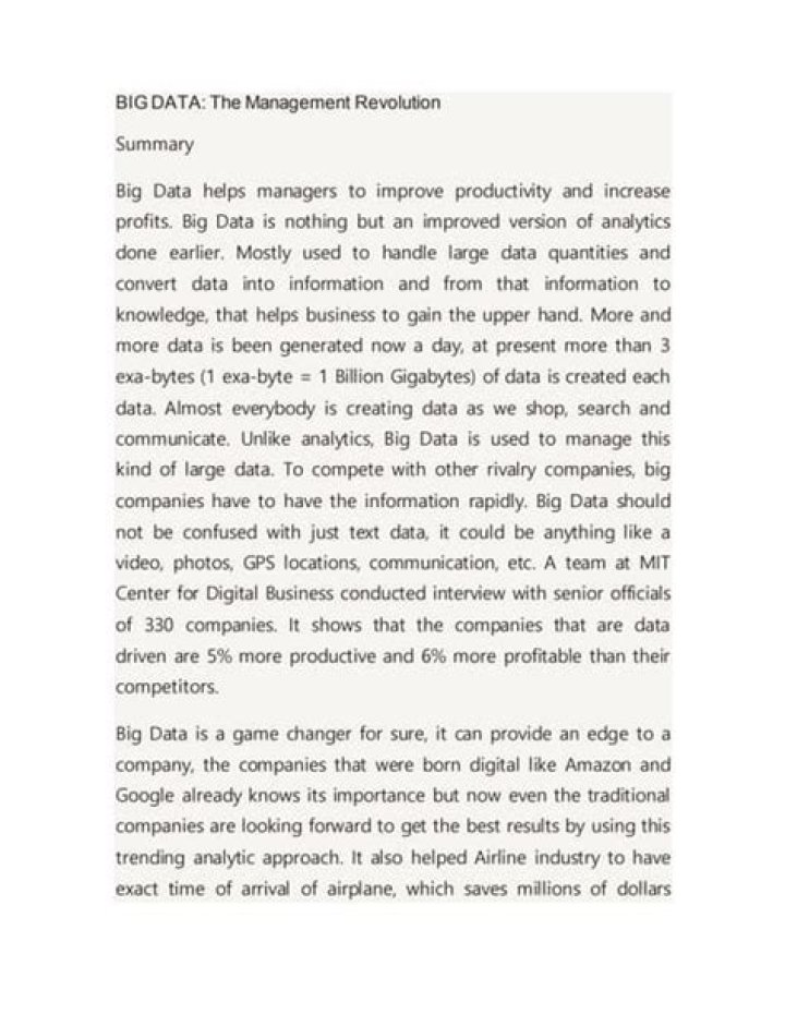 Big Data Management Revolution: Transform Your Data Strategy Today