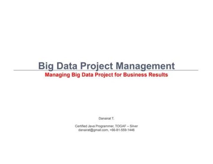 Mastering Big Data Project Management: A Comprehensive PDF Guide
