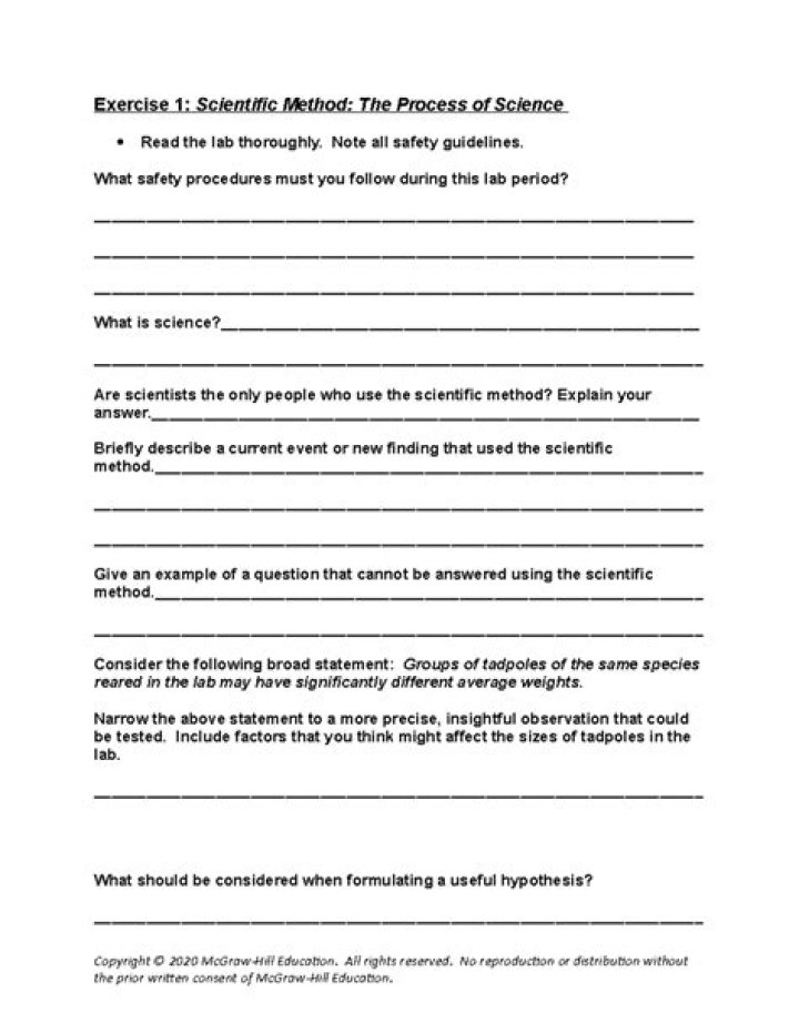 Bigfoot and the Scientific Method: Answer Key PDF for Critical Thinking