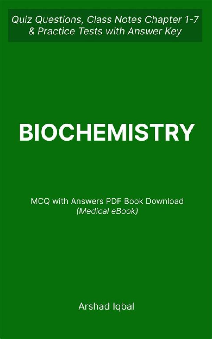 Biochemistry MCQ Questions & Answers PDF – Perfect Study Guide