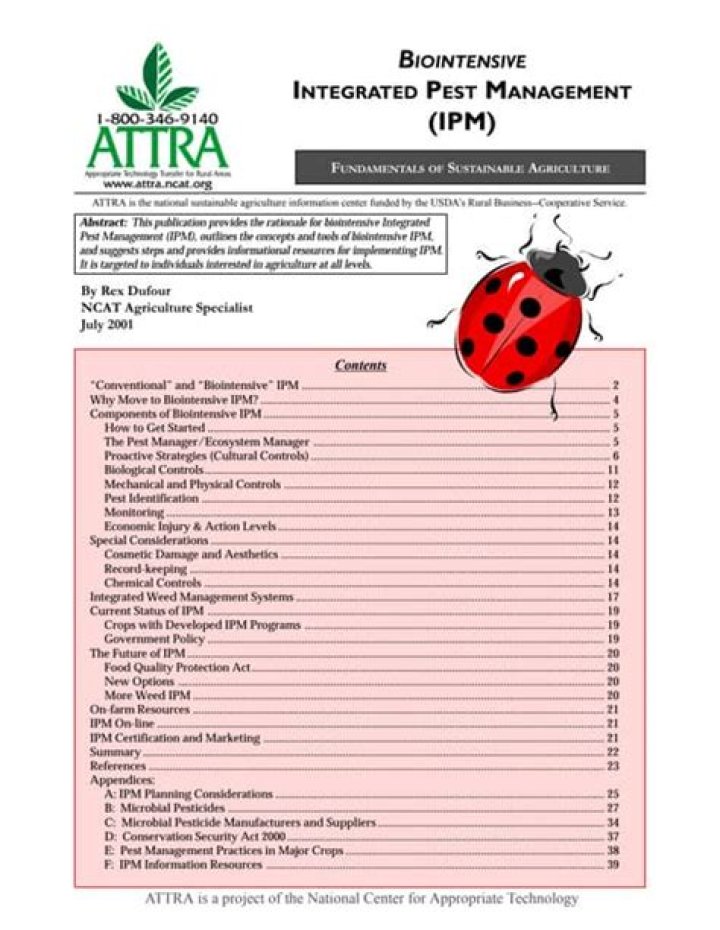 Biointensive Integrated Pest Management PDF: Proven Organic Pest Control Strategies