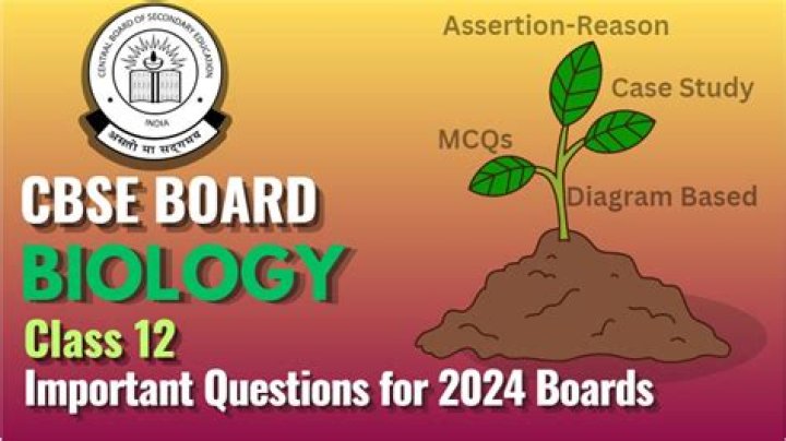 Essential Biology Important Questions for Class 12 State Board 2019 PDF