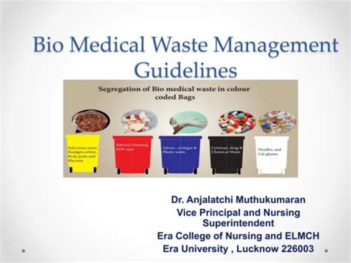 Comprehensive Biomedical Waste Management PDF Slideshare Guide