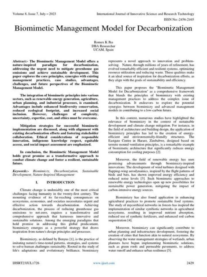 Master Biomimetic Management: A Comprehensive PDF Guide