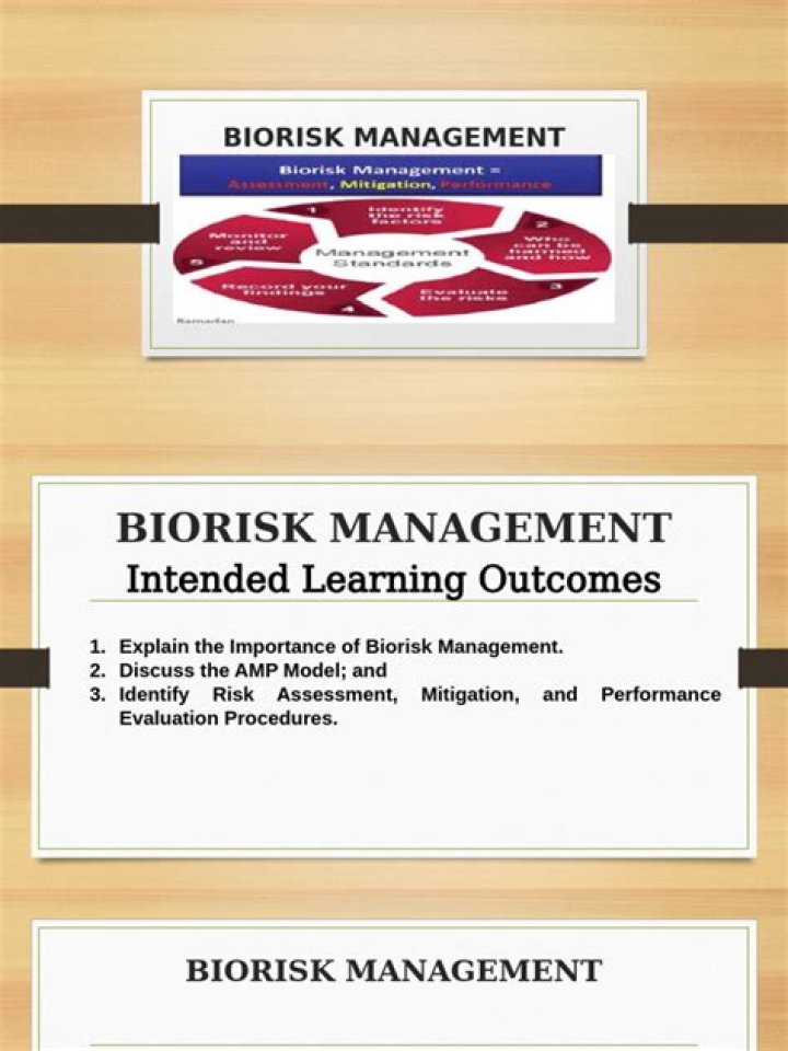 Comprehensive Biorisk Management PDF Guide