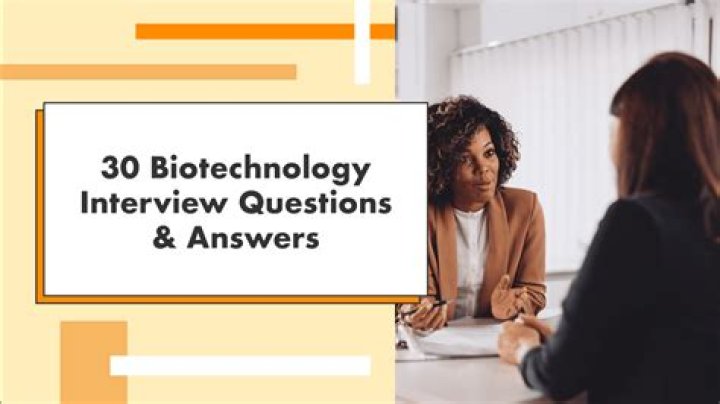 Top Biotechnology Interview Questions and Answers PDF Guide