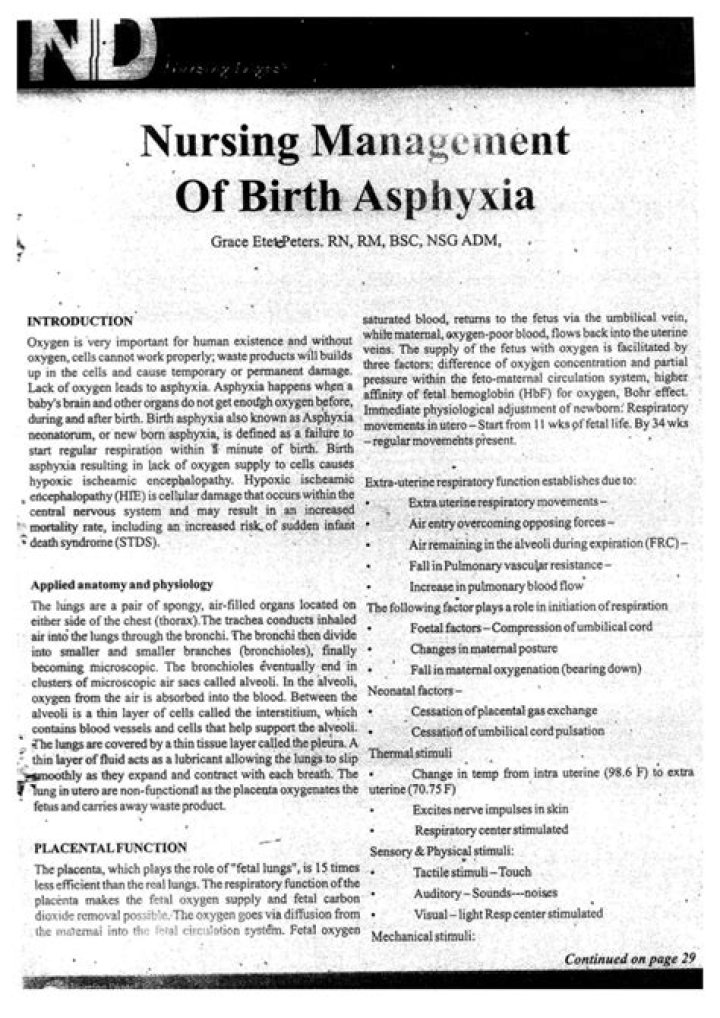 Comprehensive Birth Asphyxia Management Guide: Essential PDF Protocol