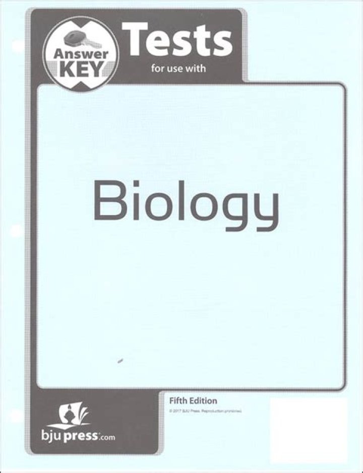 BJU Press Biology 5th Edition Answer Key PDF – Official Solutions
