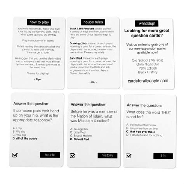 Black Card Revoked Questions PDF with Answers – Full Guide
