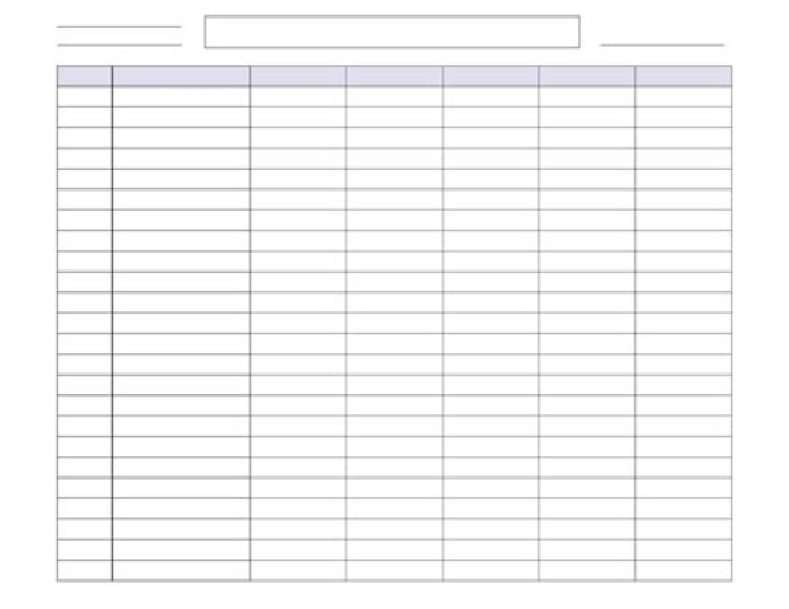 Download Free Blank Excel Sheet PDF Instantly