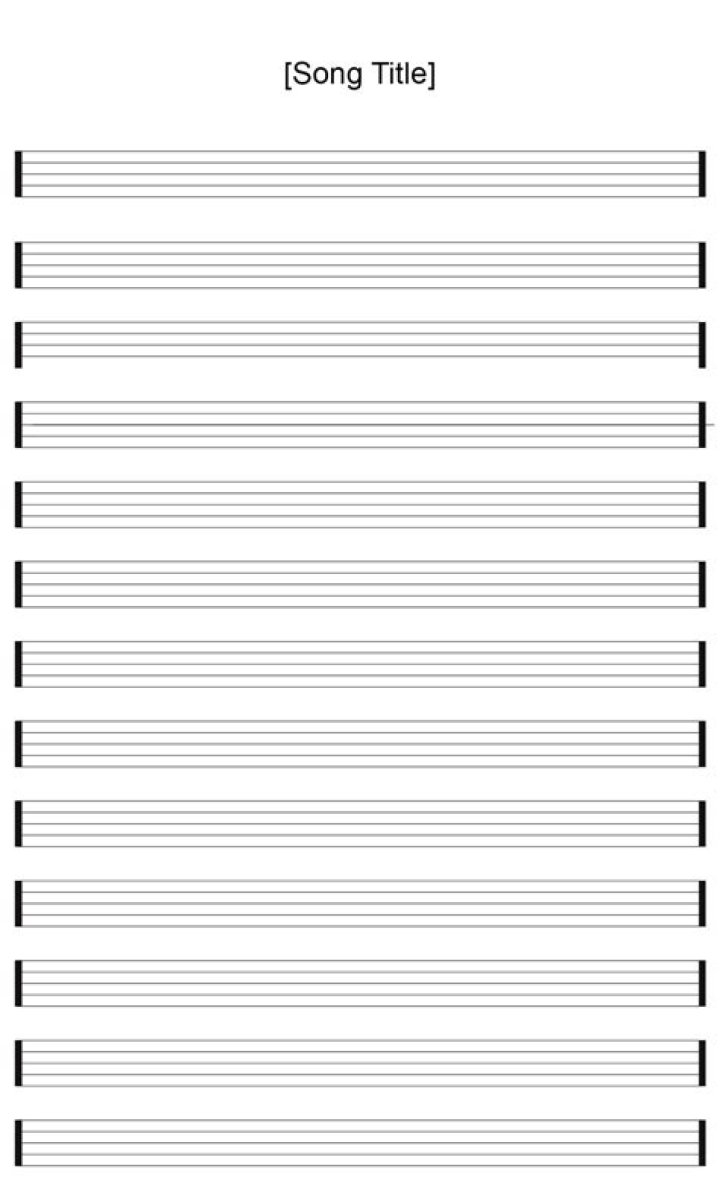 Free Blank Sheet PDF Download – Instant Customizable Template