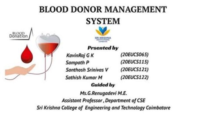 Blood Bank Management System Project Proposal PDF – Comprehensive Implementation Guide