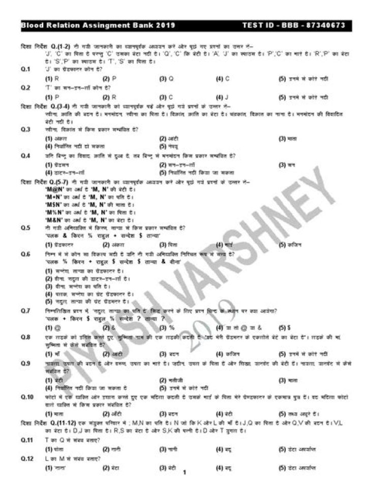 खाने से बनने की ब्लू रिलेशन पुस्तक: Hindi PDF प्राप्ति