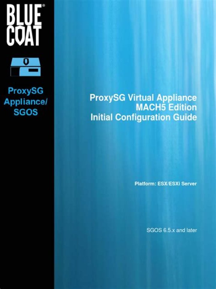 Blue Coat Proxysg Configuration & Management Guide PDF: Step-by-Step Tutorial