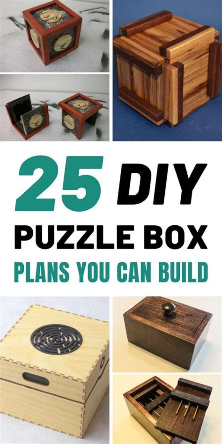 Blueprint Wooden Puzzle Box Plans PDF – Easy DIY Wooden Jigsaw Puzzle
