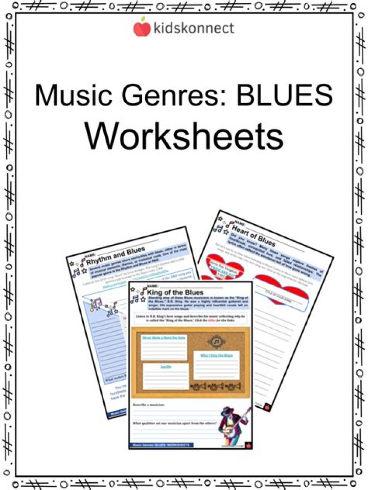 Blues Worksheet PDF: Free Downloadable Music Theory Workbook