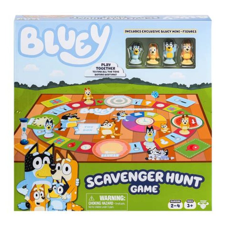 Bluey Scavenger Hunt Board Game Answers PDF – Easily Find All Clues