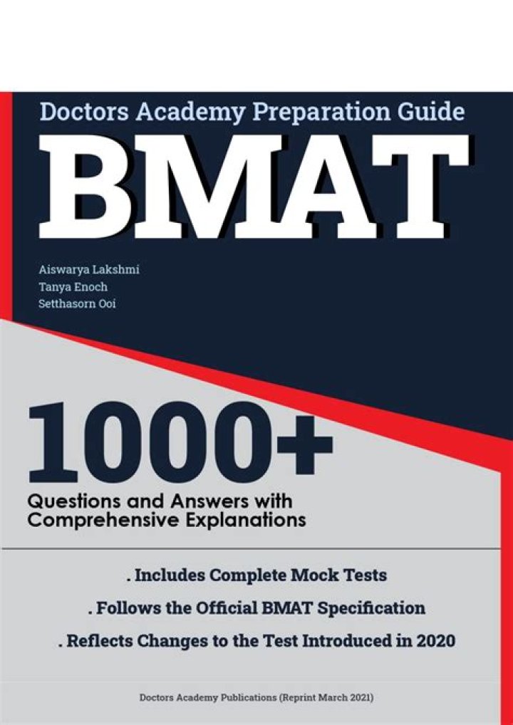Download Free BMAT Practice Test PDF for Exam Success