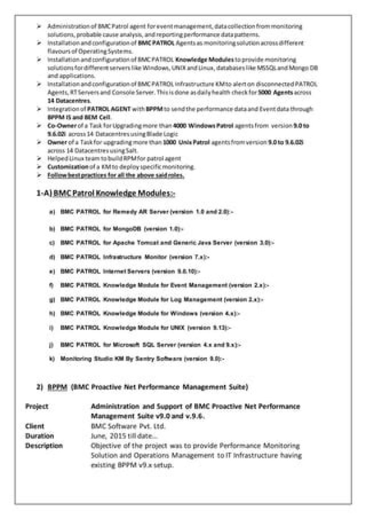 BMC Patrol Knowledge Module for Log Management – User Guide PDF