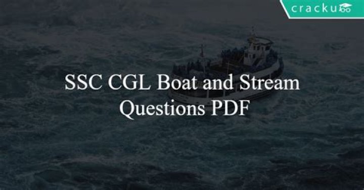 Boat and Stream Questions PDF: Expert Answers for Safe Water Navigation