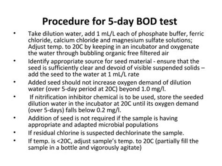 How to Perform BOD Test Procedure: Free PDF Guide & Download