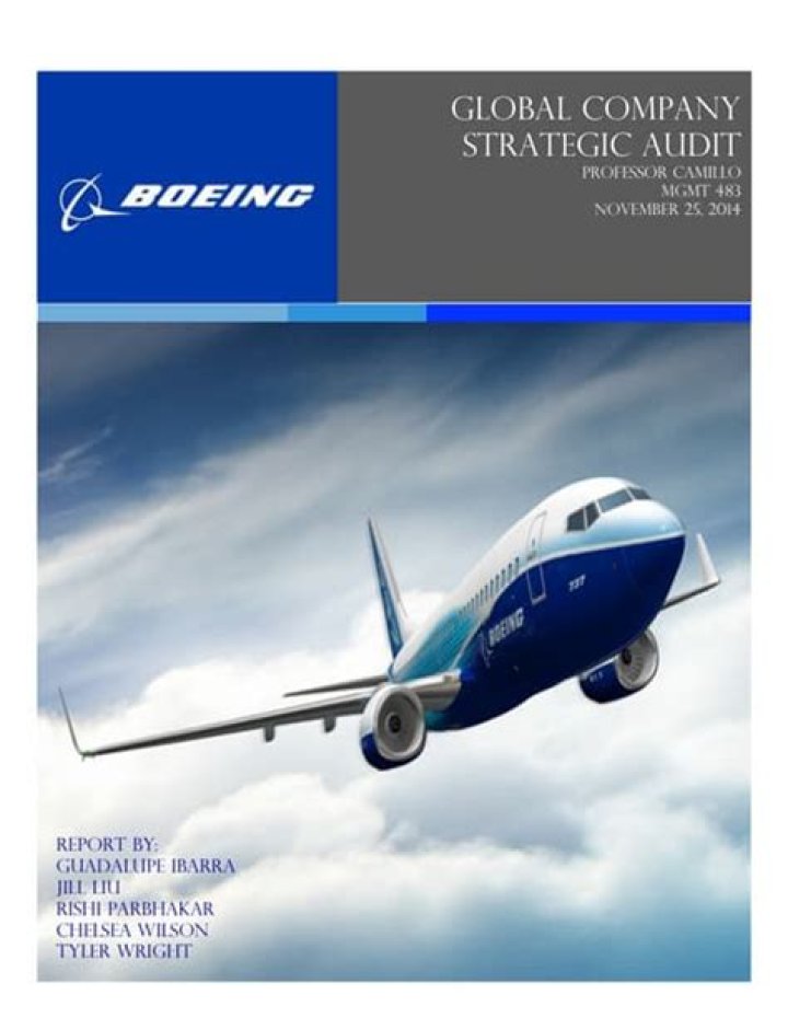Boeing Operations Management Report PDF: Key Insights and Analysis